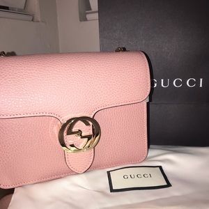 NEW GUCCI ‘ GG Icon’ Leather Crossbody